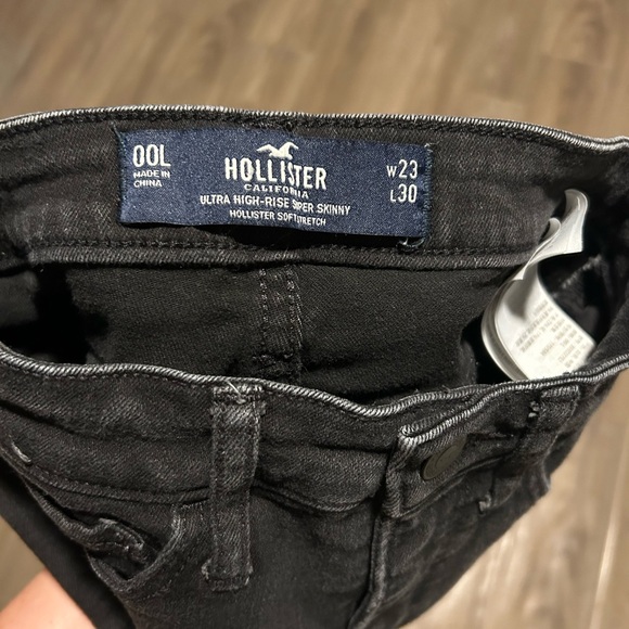 Hollister Black Jeans 00 Long - Picture 2 of 2
